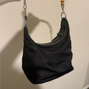 Gucci Nylon bag with bamboo top handle